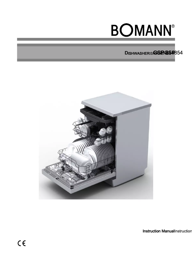 Page n°1 - Manuel utilisateur Bomann GSP 854