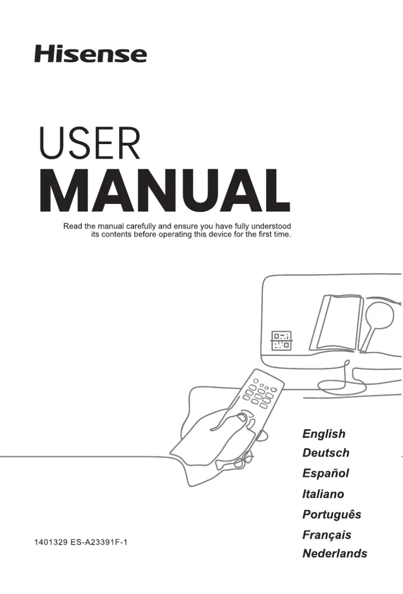 Page n°1 - Manuel utilisateur Hisense 85A6NTUK