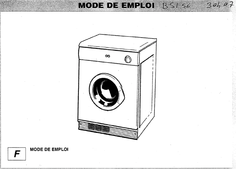Page n°1 - Manuel utilisateur Bluesky BSL 56