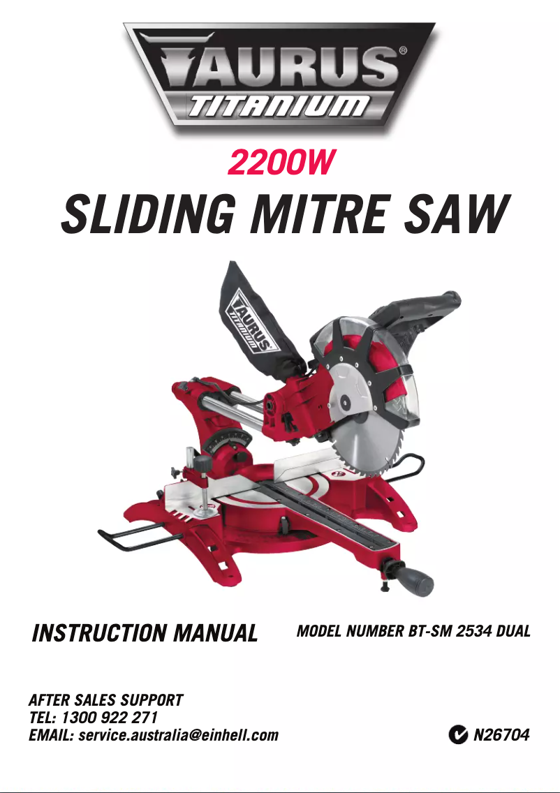 Image de la première page du manuel de l'appareil BT-SM 2534 Dual