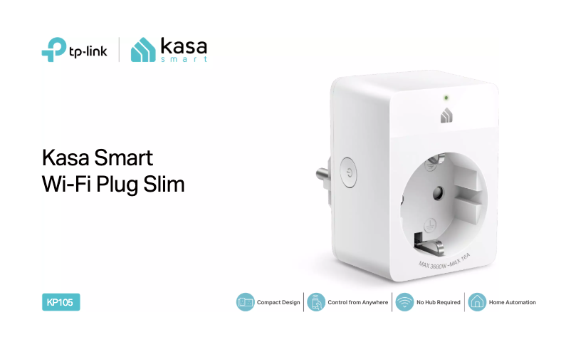 Page n°1 - Fiche technique TP-Link Kasa Smart KP105