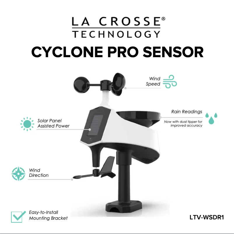 Página 1 del manual Manual de usuario La Crosse Technology LTV-WSDR1