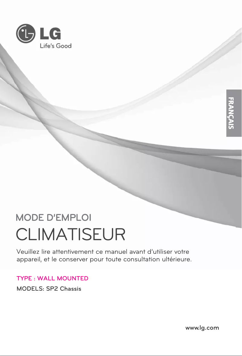 Page n°1 - Manuel utilisateur LG LSUH126PML2