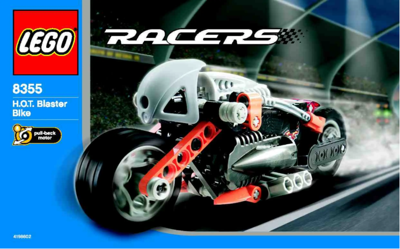 Page 1 de la notice Manuel utilisateur Lego Racers 8355