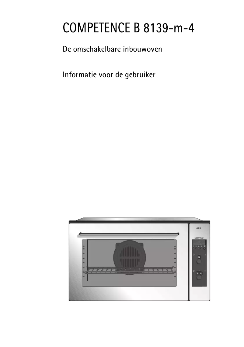 Image de la première page du manuel de l'appareil B 8139-5M