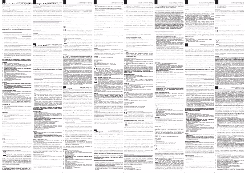 Página 1 del manual Manual de usuario Laica LC103