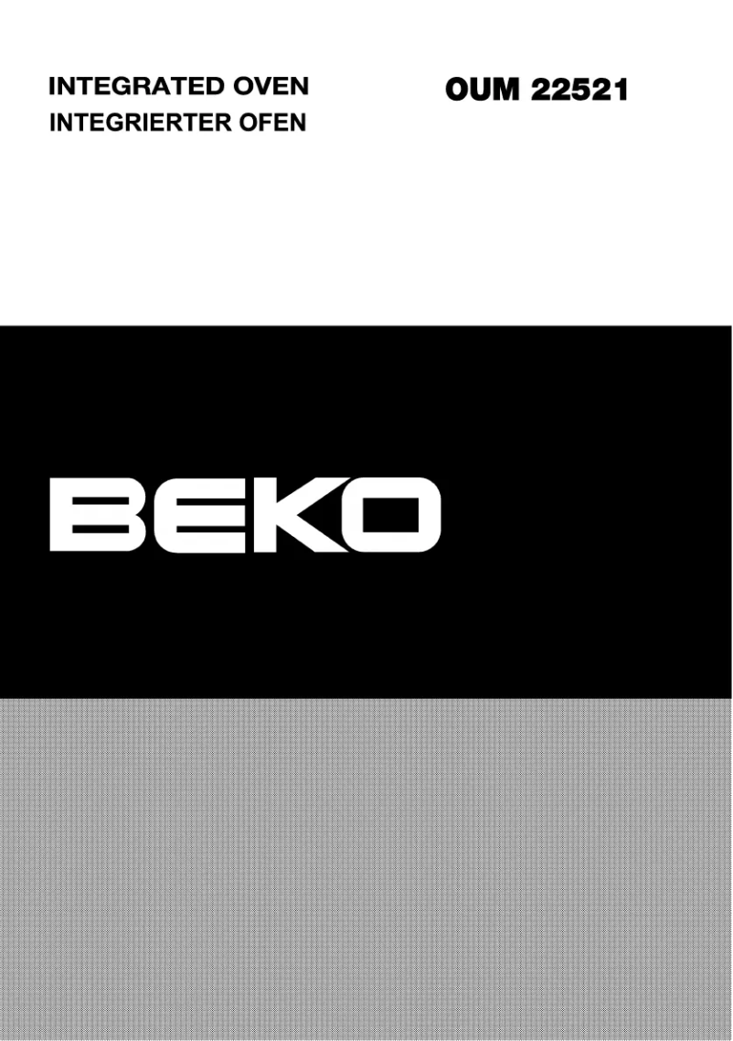 Page n°1 - Manuel utilisateur Beko OUM 22521