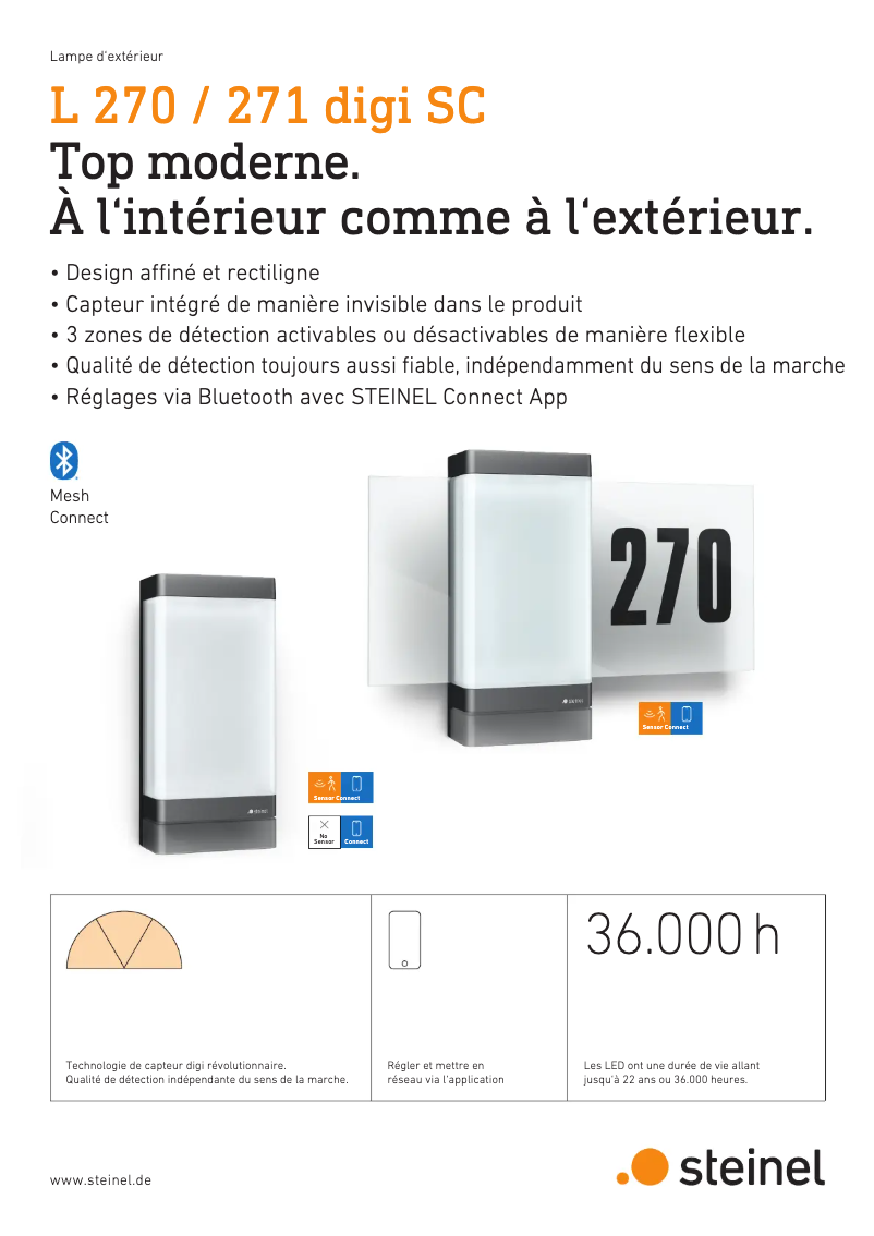 Image de la première page du manuel de l'appareil L 270 Digi SC