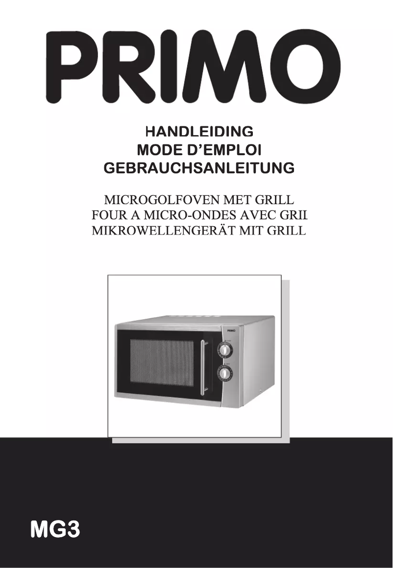 Imagen de la primera página del manual del dispositivo MG3