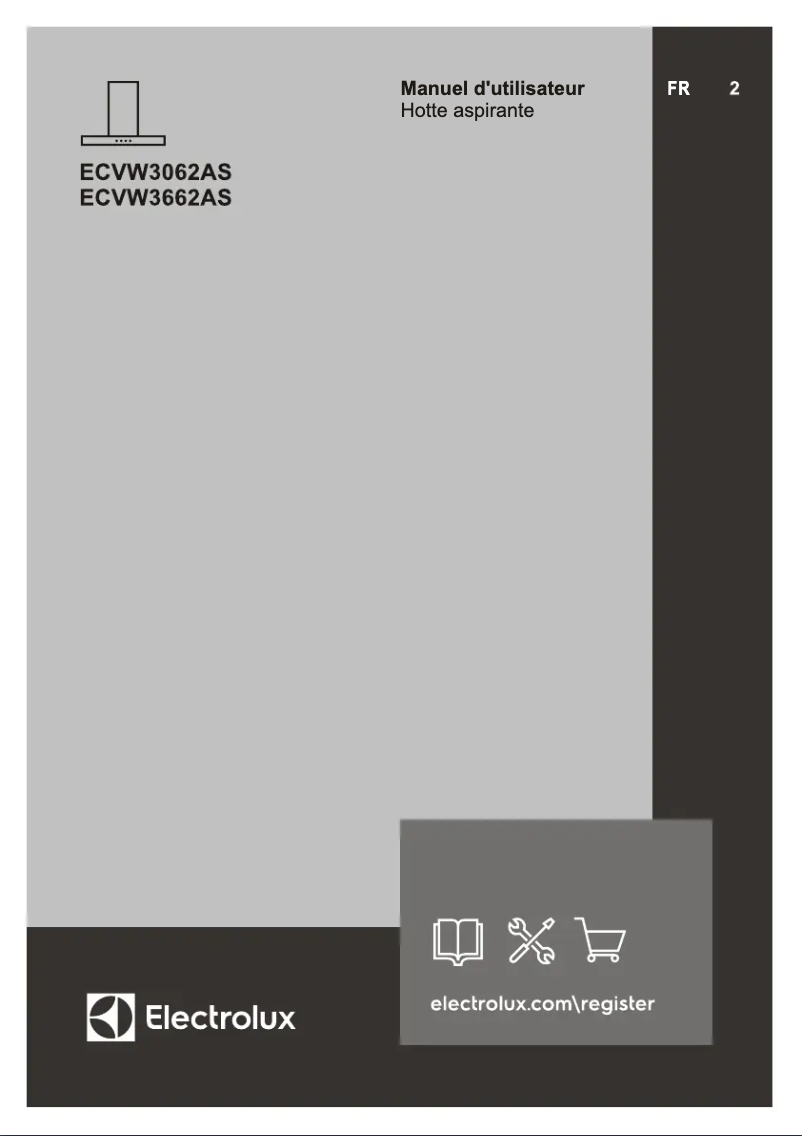 Page n°1 - Manuel utilisateur Electrolux ECVW3662AS