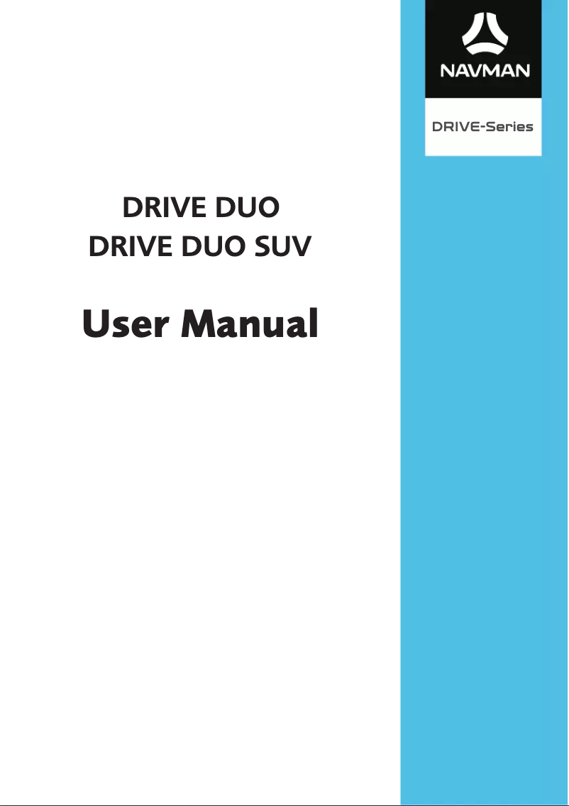 Image de la première page du manuel de l'appareil Drive Duo SUV