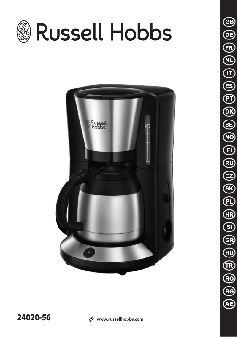 Page n°1 - Manuel utilisateur Russell Hobbs 24020-56