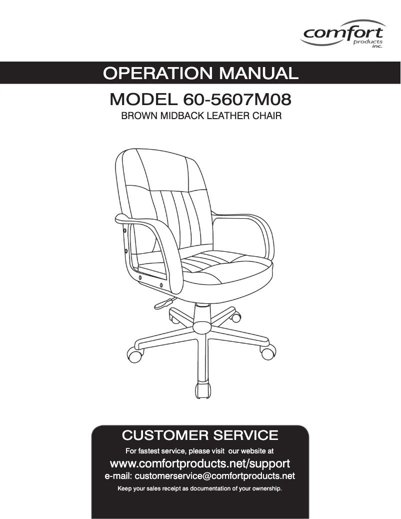 Image de la première page du manuel de l'appareil 60-5607M08