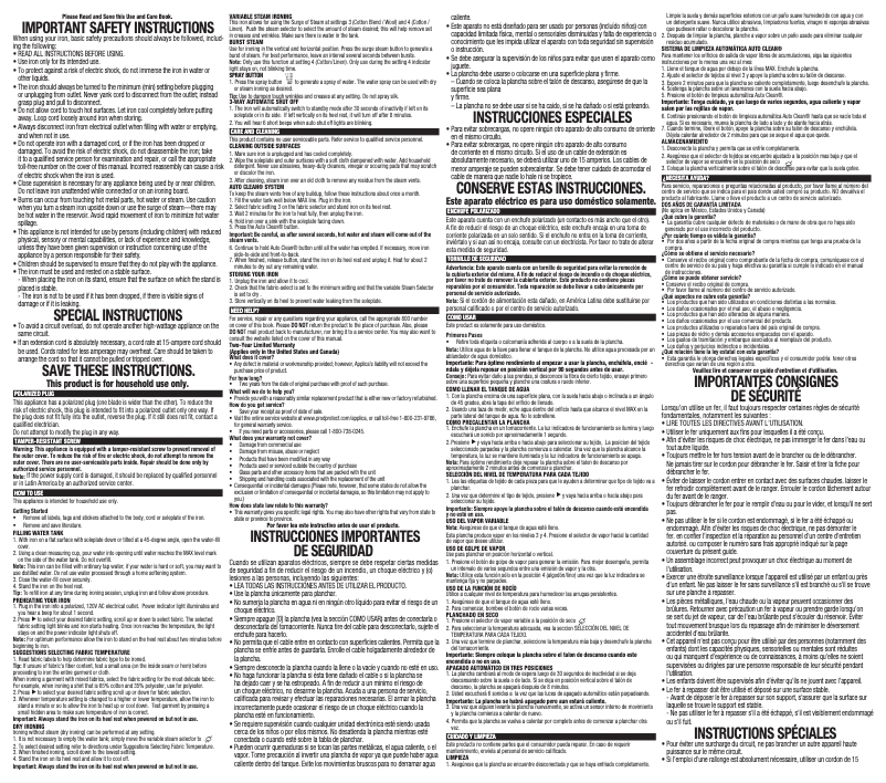 Page 1 de la notice Manuel utilisateur Black & Decker IR1380S