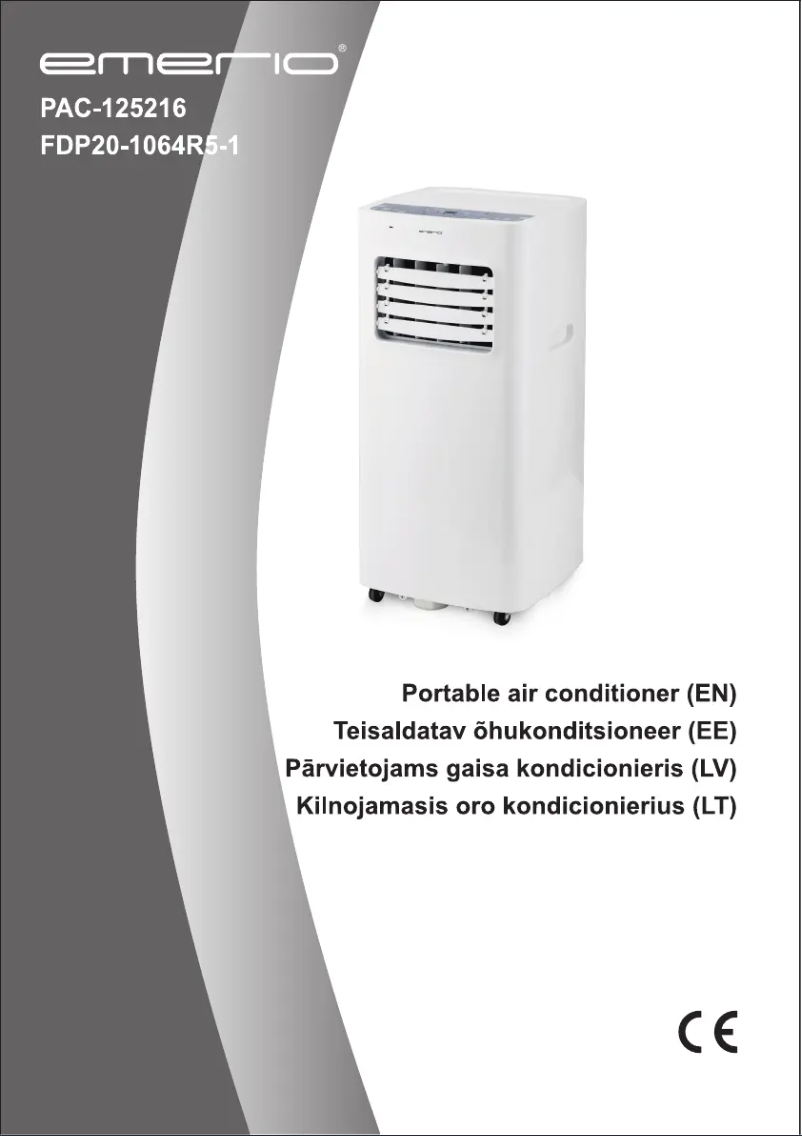 Imagen de la primera página del manual del dispositivo PAC-125216.5