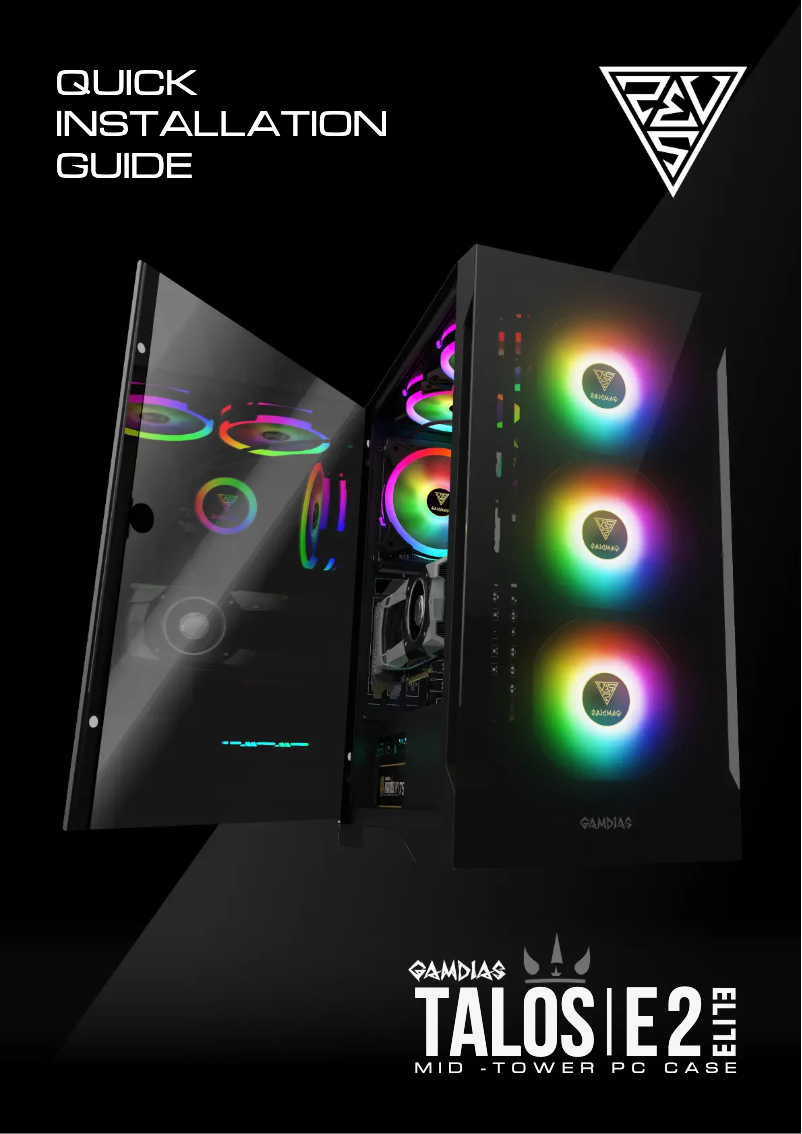 Image de la première page du manuel de l'appareil Talos E2 Elite