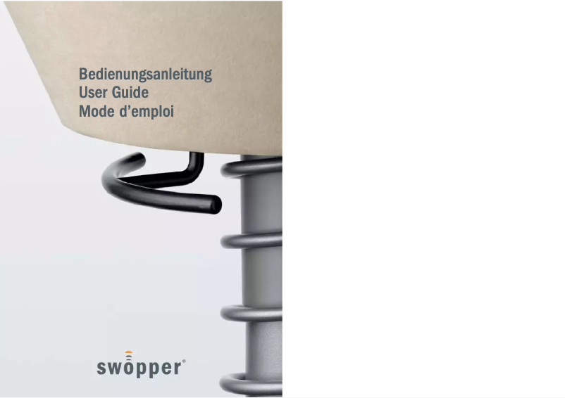 Page 1 de la notice Manuel utilisateur Aeris Swopper Classic
