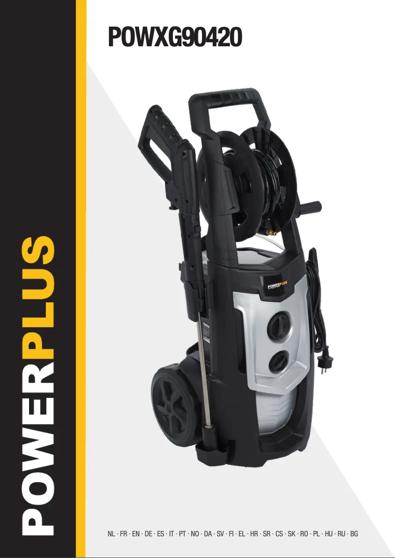 Image de la première page du manuel de l'appareil POWXG90420