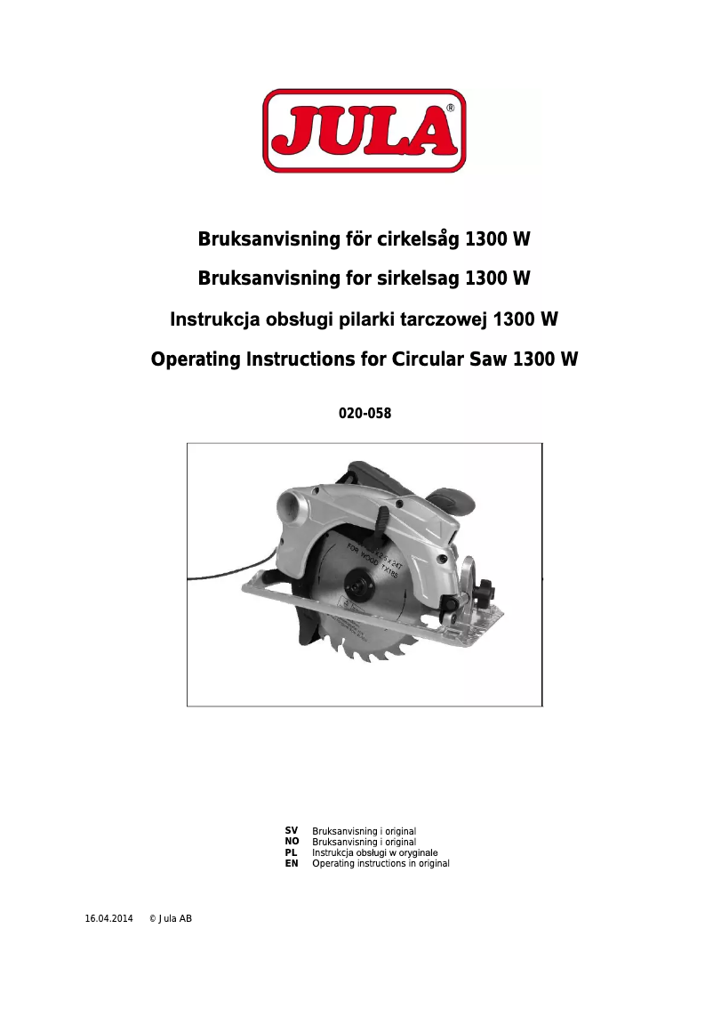 Página 1 del manual Manual de usuario Meec Tools 020-058