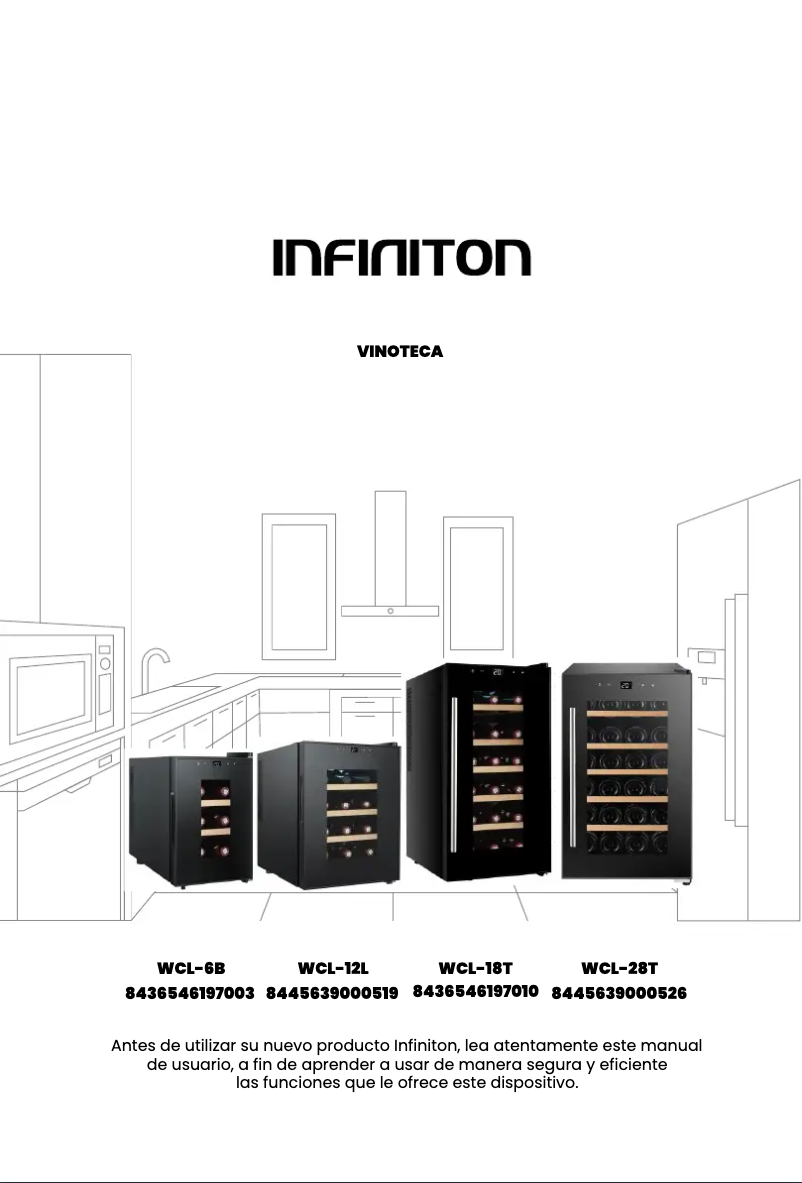 Page n°1 - Manuel utilisateur Infiniton WCL-6B
