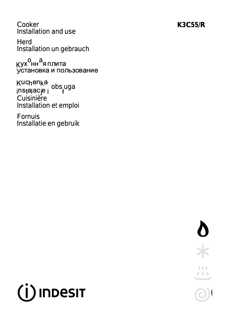 Image de la première page du manuel de l'appareil K 3 C 55 XR