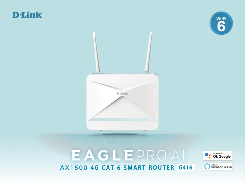 Página 1 del manual Manual de usuario D-Link Eagle Pro AI G416