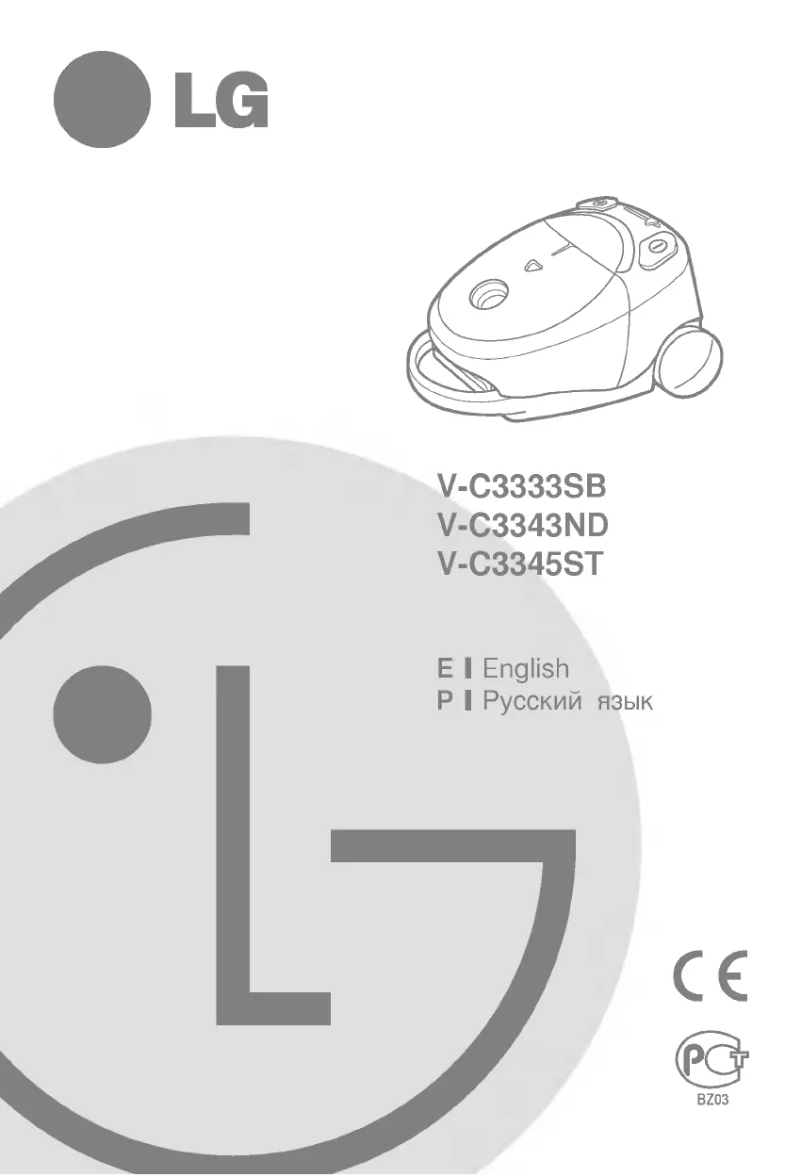 Page n°1 - Manuel utilisateur LG V-C3333SB