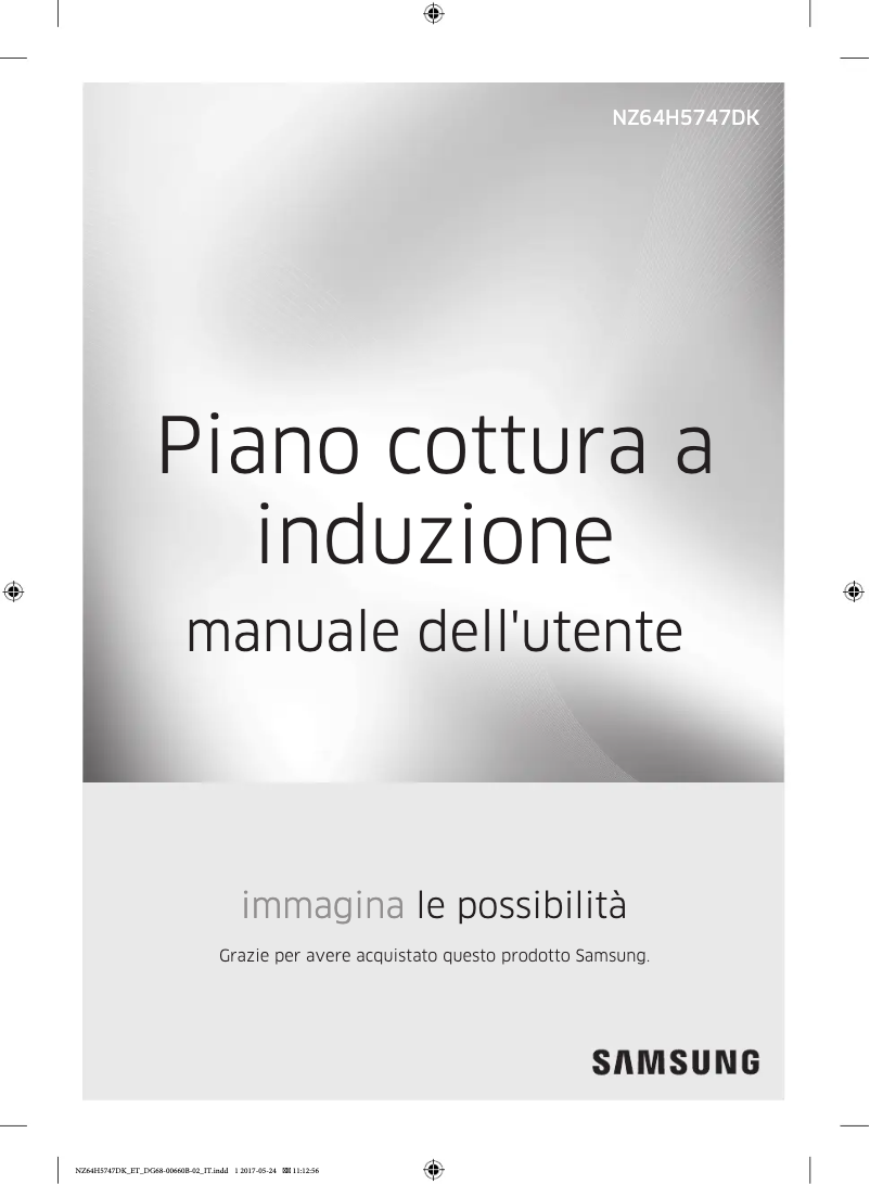 Página 1 del manual Manual de usuario Samsung NZ64H5747DK