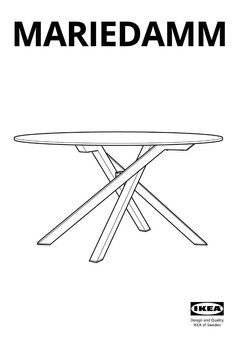 Image de la première page du manuel de l'appareil MARIEDAMM 405.563.18