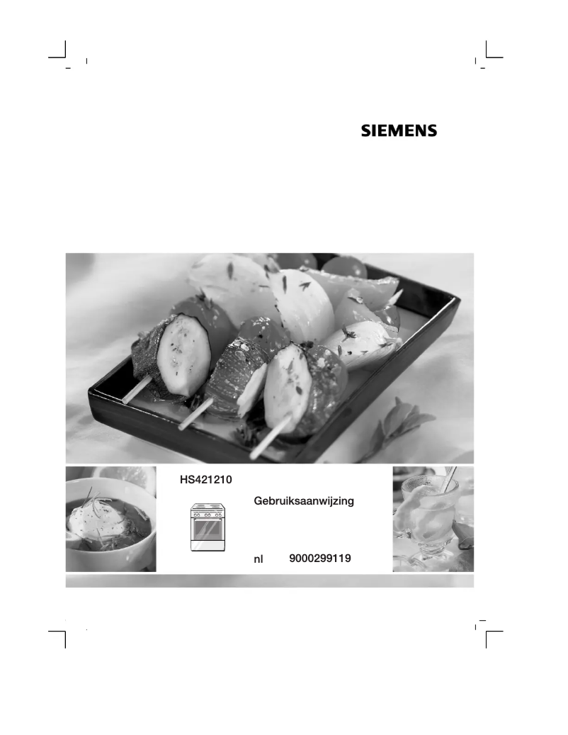 Page n°1 - Manuel utilisateur Siemens HS421210