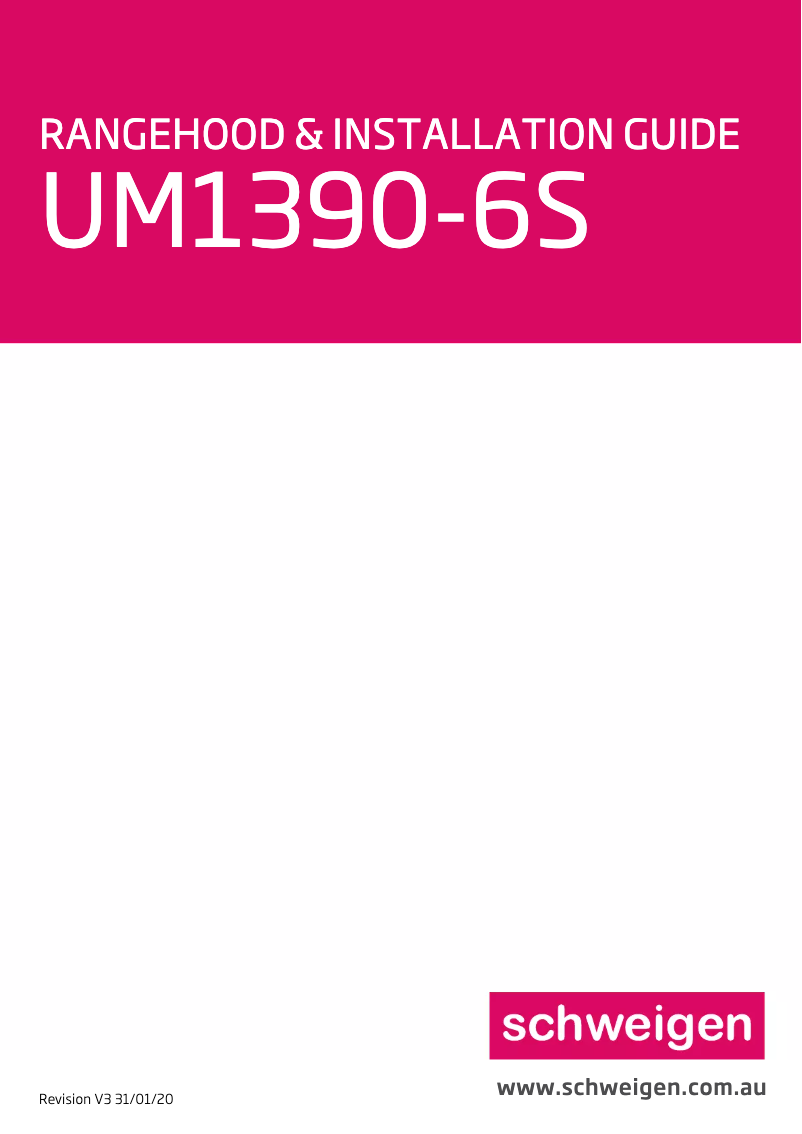 Image de la première page du manuel de l'appareil UM1390-6S