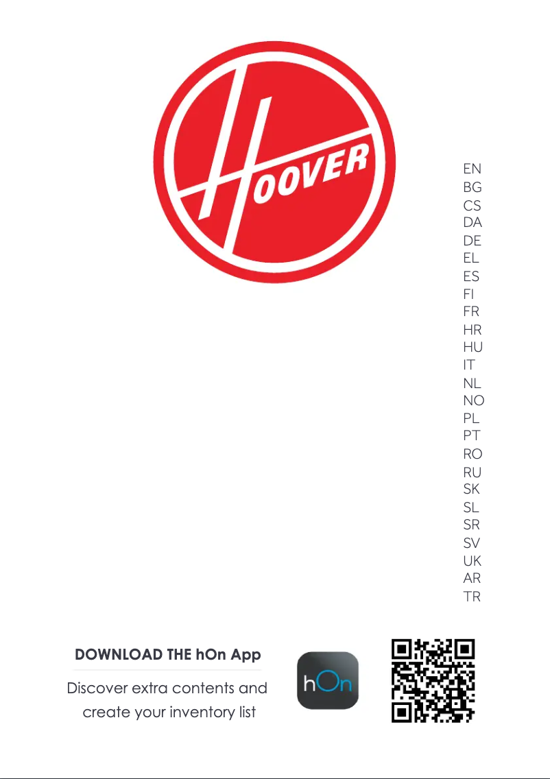 Page n°1 - Manuel utilisateur Hoover HOBL3518EVW