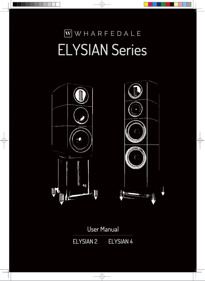 Page 1 de la notice Manuel utilisateur Wharfedale Elysian 4