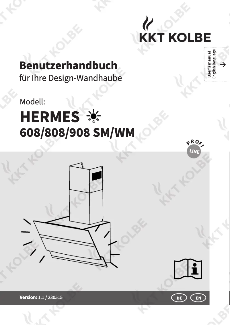 Image de la première page du manuel de l'appareil HERMES 608 SM