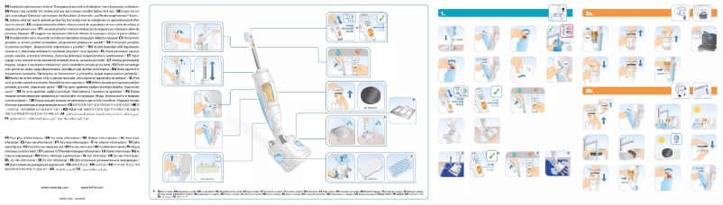 Page 1 de la notice Manuel utilisateur Tefal Clean & Steam VP7557