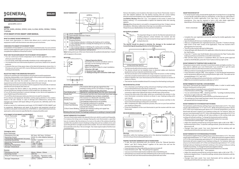 Image de la première page du manuel de l'appareil HT25S