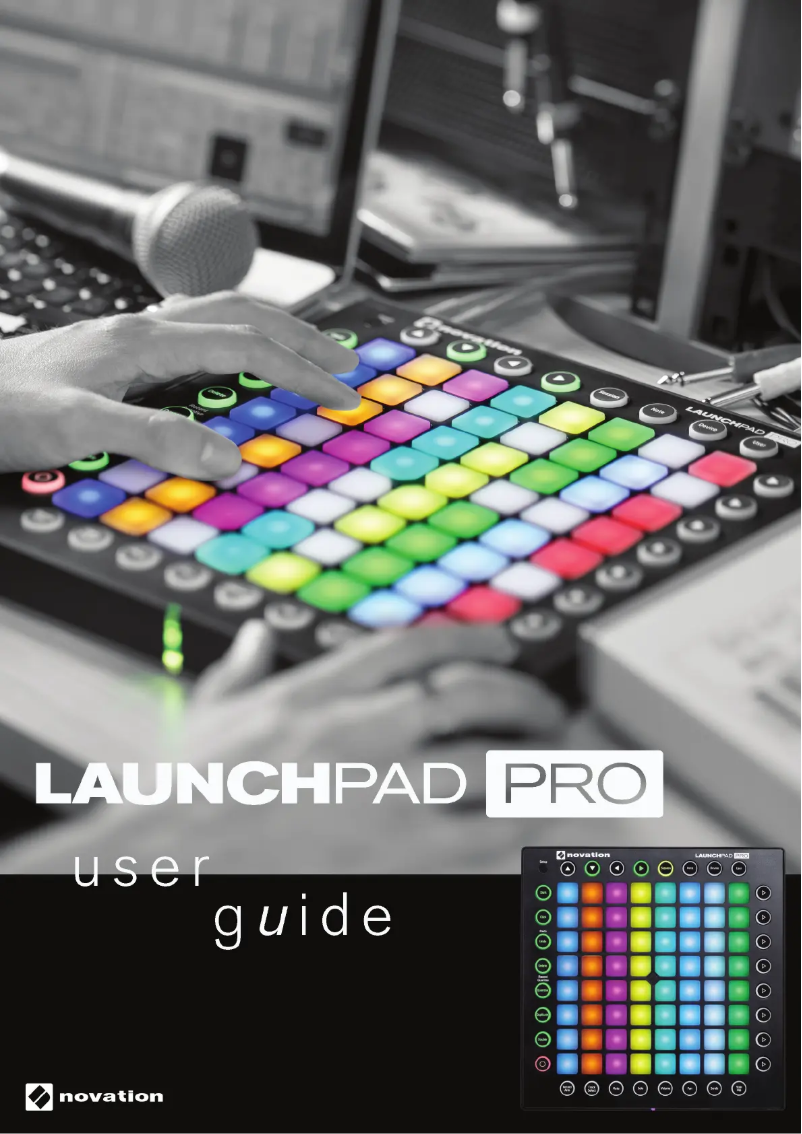 Image de la première page du manuel de l'appareil Launchpad Pro