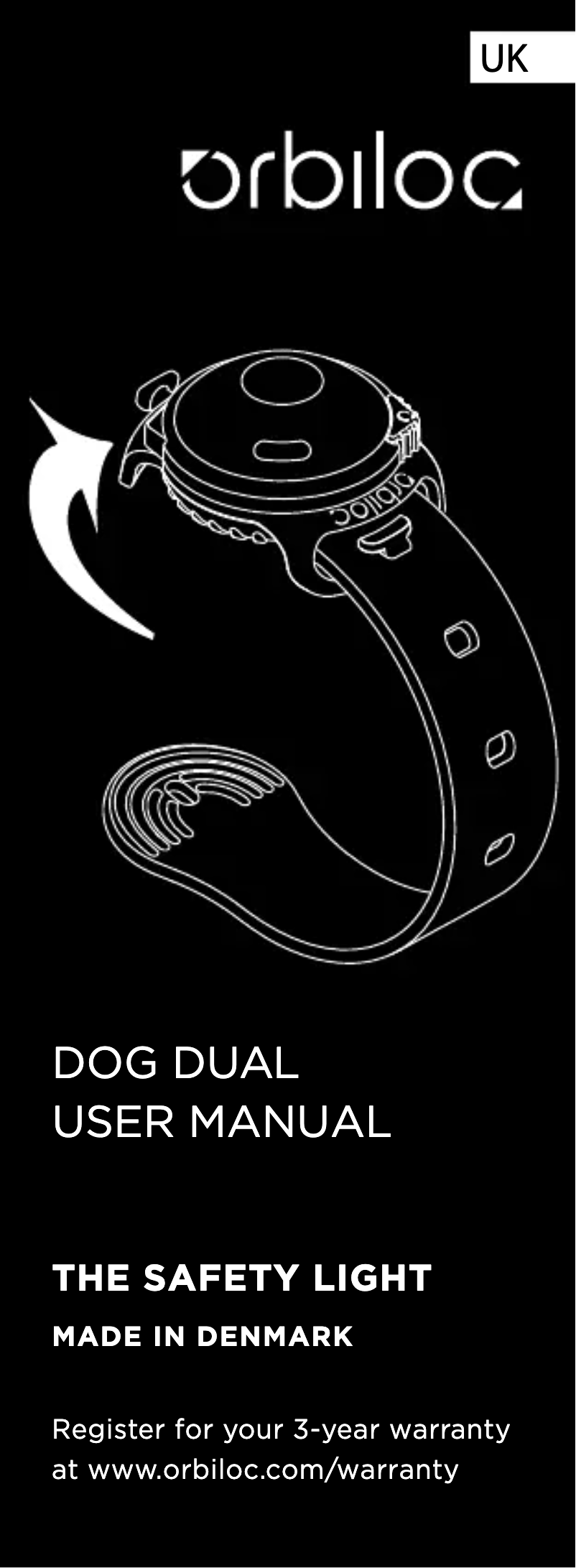 Page n°1 - Manuel utilisateur Orbiloc Dog Dual