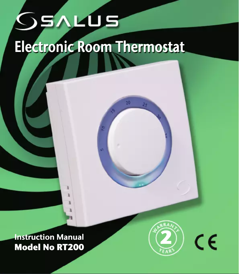 Image de la première page du manuel de l'appareil RT200