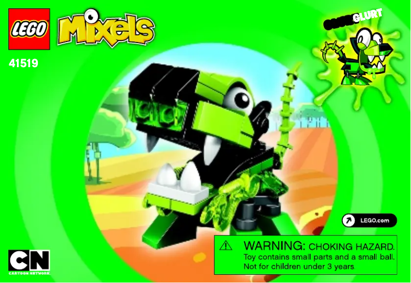 Page 1 de la notice Manuel utilisateur Lego Mixels 41519