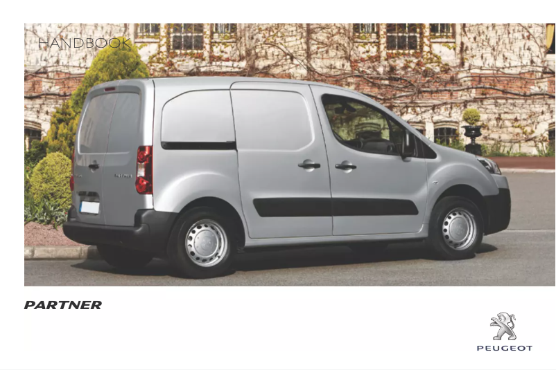Page 1 de la notice Manuel utilisateur Peugeot Partner (2015)