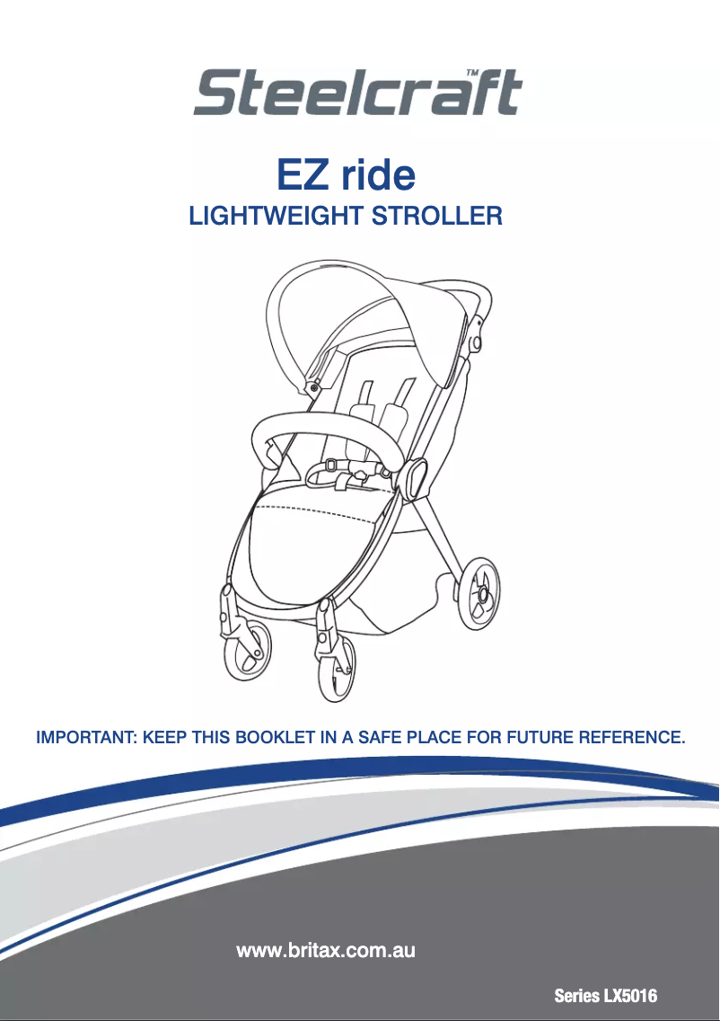 Página 1 del manual Manual de usuario Steelcraft EZ Ride