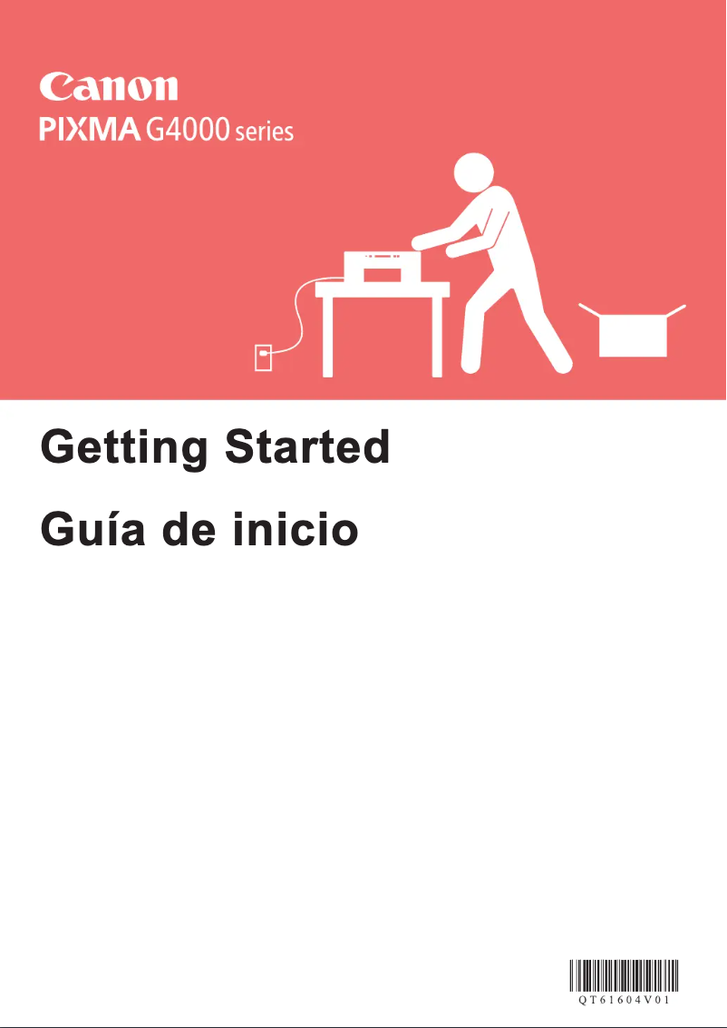 Page 1 de la notice Manuel utilisateur Canon Pixma G4200