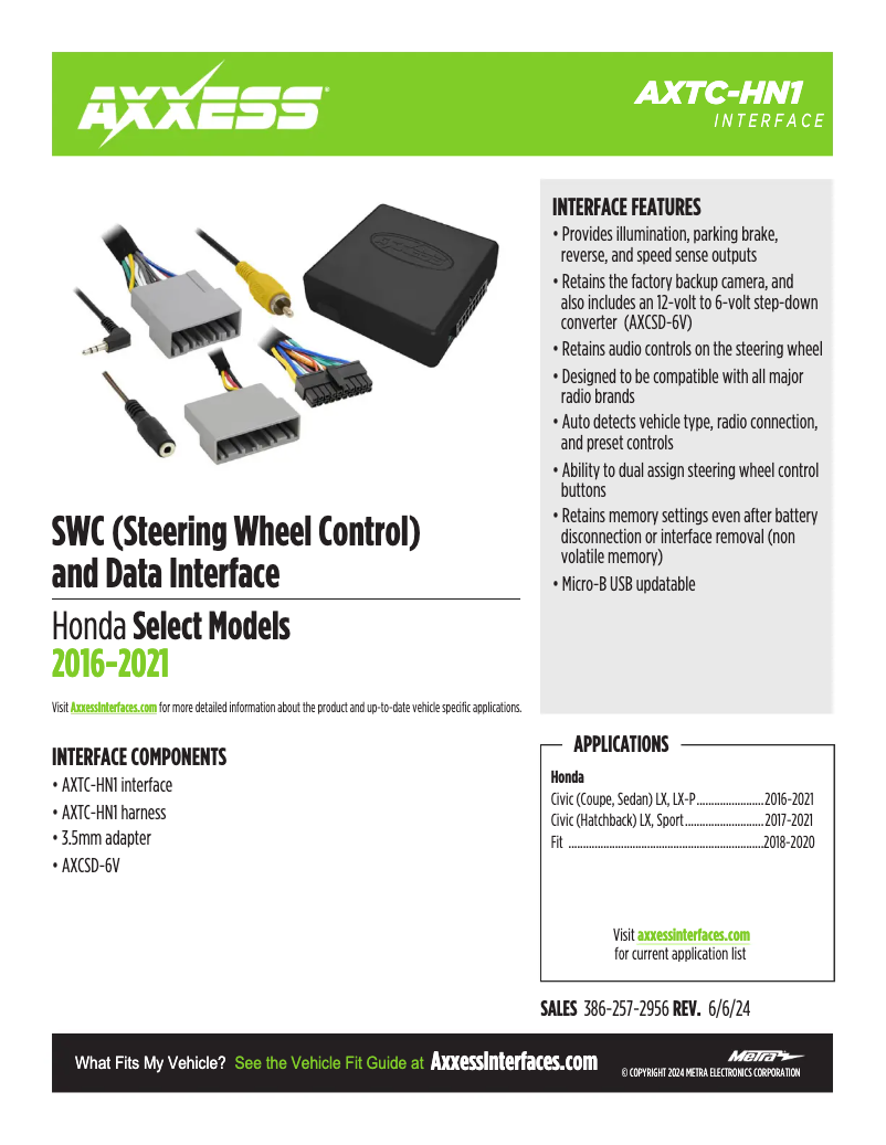 Imagen de la primera página del manual del dispositivo AXTC-HN1