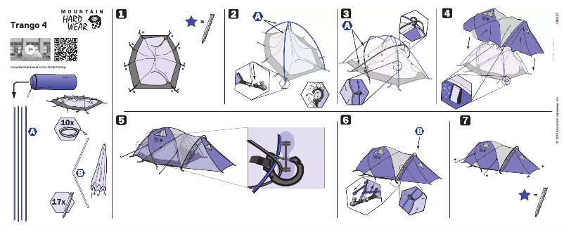 Página 1 del manual Manual de usuario Mountain Hardwear Trango 4