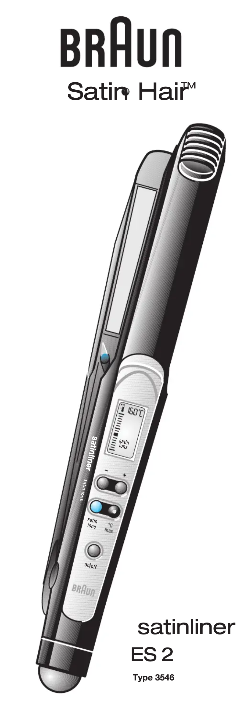 Page n°1 - Manuel utilisateur Braun Satinliner ES 2