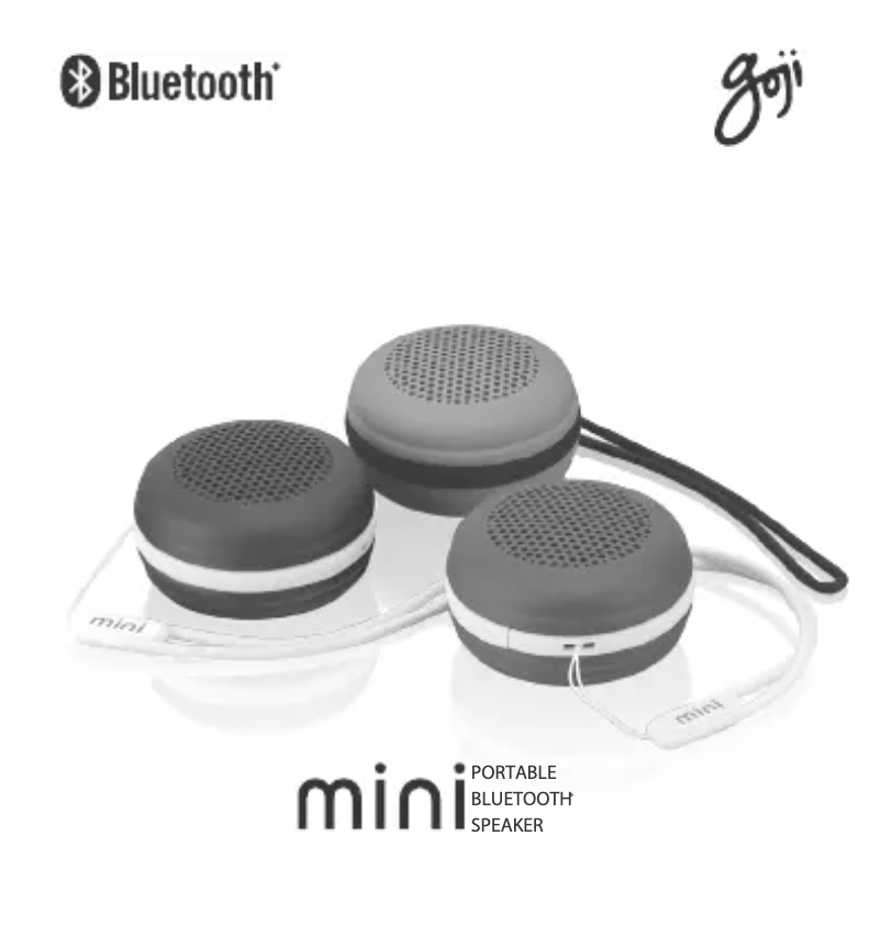 Page 1 de la notice Manuel utilisateur Goji Mini GMINIG17