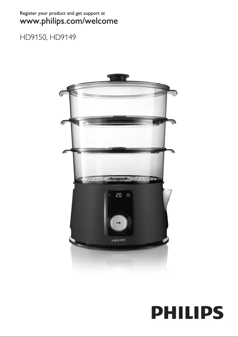 Page 1 de la notice Manuel utilisateur Philips Avance Collection HD9149