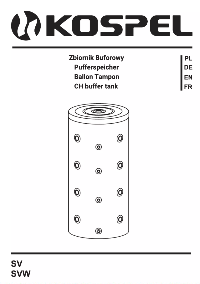 First page image of the manual for SV-300.1