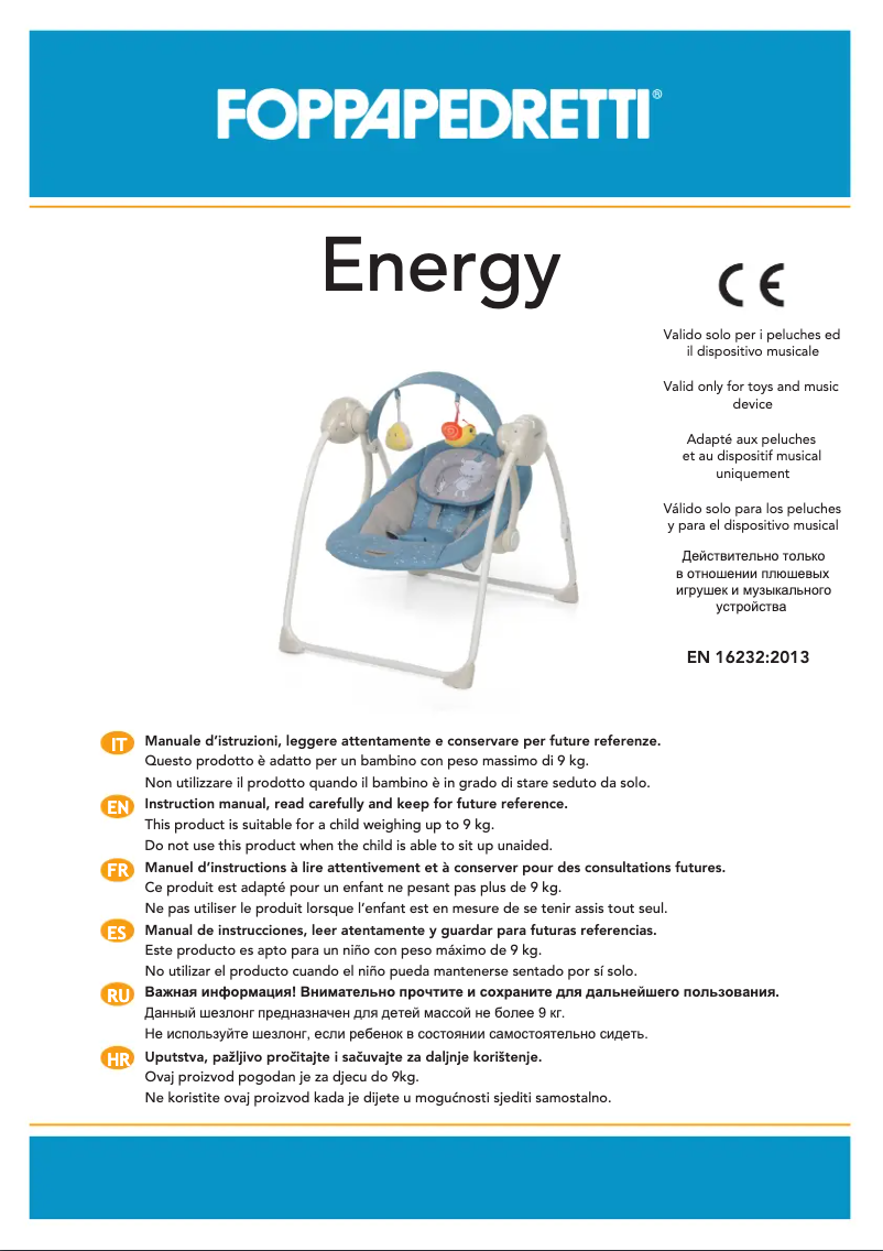 Page 1 de la notice Manuel utilisateur Foppapedretti Energy